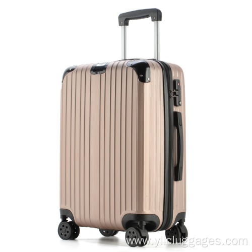 Popular ABS travel luggage set trolley suitcase